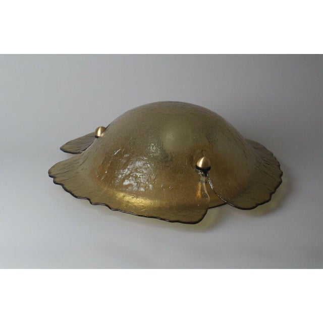 Vintage Ceiling Lamp in Murano Glass from Peill and Putzler For Sale - Image 6 of 8