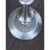 1930s Art Deco Slivered Metal Torchiere & Milk Glass Diffuser For Sale - Image 11 of 13