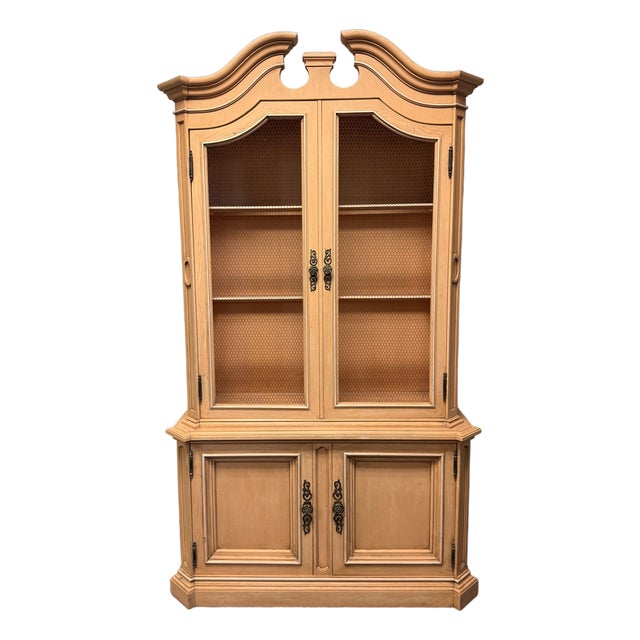Vintage Heritage “Grand Tour” Painted Buffet À Deux-Corps For Sale