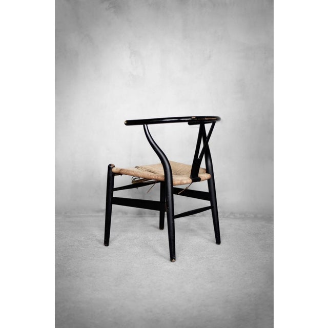 Mid-Century Danish Modern Oak CH24 Wishbone Chair by Hans J. Wegner for Carl Hansen & Son, 1960s For Sale - Image 12 of 18