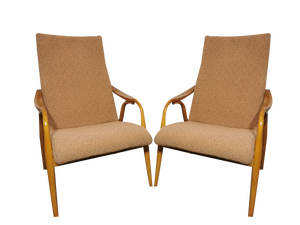 Set of Lounge Chairs by Antonin Suman for Ton