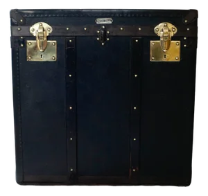 Antique Malles Gisler Paris Travel Trunk, 1910