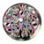 Vintage Hand Blown Italian Murano Art Studio Glass Millefiori Paperweight Ribbon For Sale