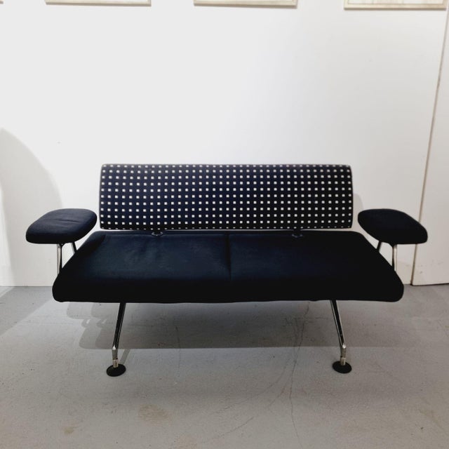 1980s Vintage Italian Two-Seater Sofa by Antonio Citterio for Vitra, 1980s For Sale - Image 5 of 17