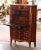 19th Century French Louis XV Walnut Marquetry Secrétaire À Abattant For Sale - Image 13 of 13