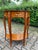 1970 French Artisan Louis XVI Mahogany Bronze Side Table-1 Pc For Sale - Image 10 of 10