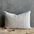 Mid-Century Modern Vintage Mali Cloth Textile Lumbar Pillow With Down Insert For Sale - Image 3 of 7