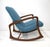 Mid-Century Modern Hans Wegner Danish Styled Rocking Chair For Sale - Image 3 of 10