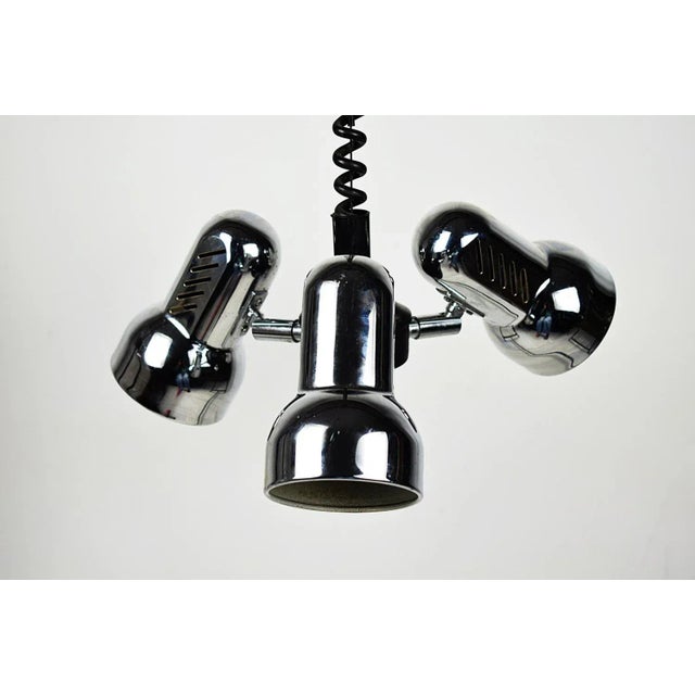 Vintage Pendant Lamp in Metal, 1990s For Sale - Image 4 of 7