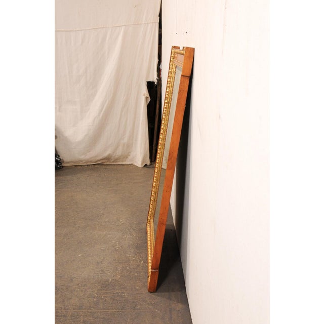 Mid 20th Century English Mirror with Egg-n-Dart Trim For Sale - Image 4 of 10