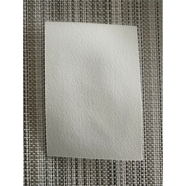 Contemporary “Whiskers” Original Watercolor Miniature by Nancy Smith For Sale - Image 3 of 3