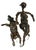 Surrealist Bronze Sculpture of a Woman and Alligator on Skates For Sale - Image 16 of 18