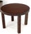 Mid-Century Modern Faux Bamboo Round Side Occasional Table For Sale - Image 9 of 13
