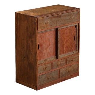 Modernist Tansu Cabinet, 1920s For Sale