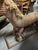 Up for consideration is a beautiful vintage oversized wicker children's rocking horse. This would look lovely in a nursery...