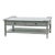 Country Style Coffee Table in Charleston Grey For Sale