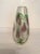 Mid 20th Century Mid 20th Century Art Glass Vase With Floral Motif in Lavender and Green For Sale - Image 5 of 7