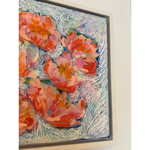 Contemporary Camilla Webster Flower Painting "Darling Buds" For Sale - Image 3 of 9