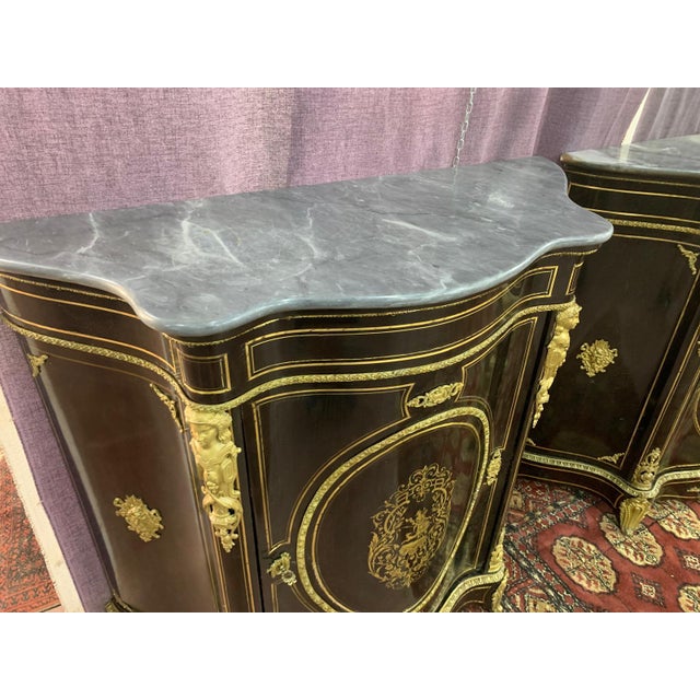 Napolean French Sideboards, 1850, Set of 2 For Sale - Image 6 of 10
