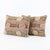 This beautiful 21'' x 25'' hand-embroidered Suzani pillow cover set was made from authentic Uzbek cotton fabric. The...