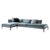 Cotone Sofa in Aluminum and Fabric by Ronan & Erwan Bourroullec for Cassina For Sale - Image 6 of 6