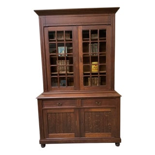 Antique Art Nouveau Bookcase, 1900 For Sale