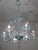 "Amsterdam" Large Size Vintage Pink and Blue Tulip Murano Glas Chandelier, 1970s For Sale - Image 6 of 14