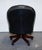 Vintage Chesterfield Dark Aged Grey Leather Directors Swifel Captains Chair For Sale - Image 15 of 16