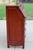 Asian Rosewood Secretary Desk With Mother-of-Pearl Inlay, Bird & Blossom Motif, Slant Front Writing Desk For Sale - Image 10 of 18