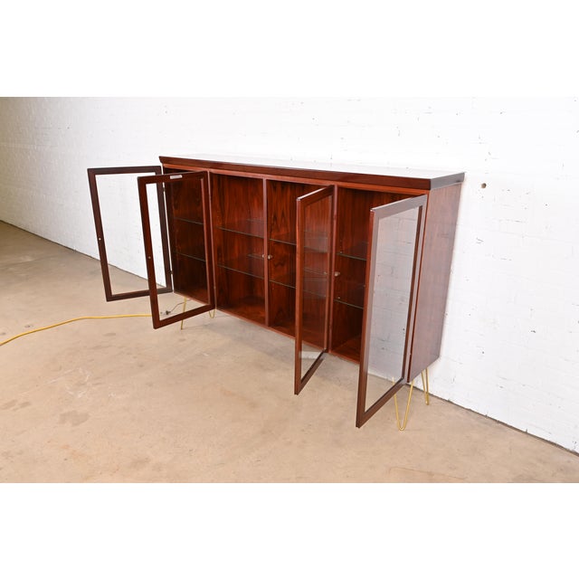 Skovby Danish Modern Rosewood Bookcase, Circa 1970s For Sale In South Bend - Image 6 of 12