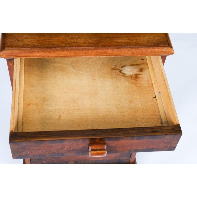 Walnut Erii Sandringham Bedside Cabinets with Royal Provenance, 1950s, Set of 2 For Sale - Image 17 of 18