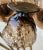 Brown Circa 1960 Seneca Glass "Driftwood" Casual Footed Dessert Cups – Set of 6 For Sale - Image 8 of 13
