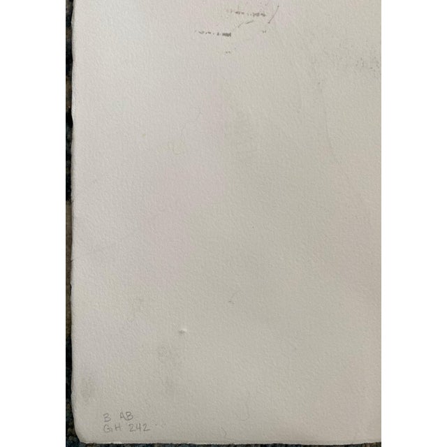 Paper Gary Hansmann, Modern Figurative Surrealism Watercolor, Drawing - "The Dressers", 1988 For Sale - Image 7 of 10