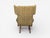 Danish Cabinetmaker, Wingback Chair, Beech, Fabric, Denmark, 1950s For Sale - Image 10 of 10