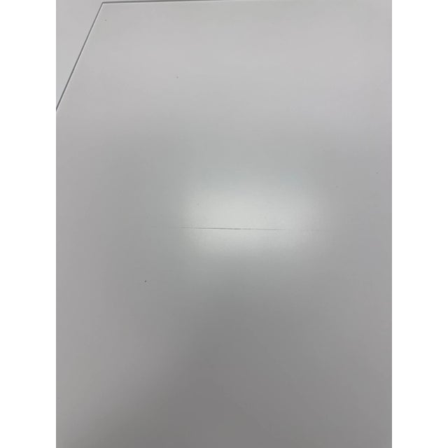 White Baker Furniture Three Tier Etagere / Tray Table / Side Table For Sale - Image 8 of 9