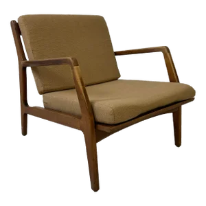 Ib Kofod Larsen Danish Modern Lounge Chair