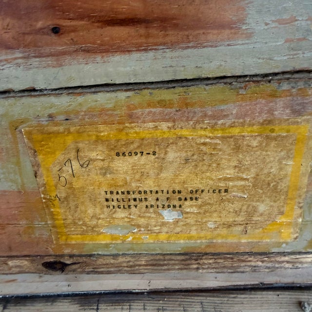 1949 Rifle Factory Ishapore Military Ammunition Crate For Sale In Phoenix - Image 6 of 11
