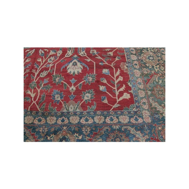 1990s 11x15 Persian Mahal Style Area Rug - 105704 For Sale - Image 5 of 11