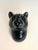 Vintage Rare Black Panther Wall Vase For Sale In Los Angeles - Image 6 of 7