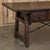 Rare 17th Century Rustic Spanish Walnut Coffee Table With Wrought Iron For Sale In Dallas - Image 6 of 18