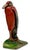 Outstanding & Rare Antique Beautifully Hand Painted Albany Foundry Cast Iron Heron Doorstop Circa 1920s For Sale - Image 12 of 18