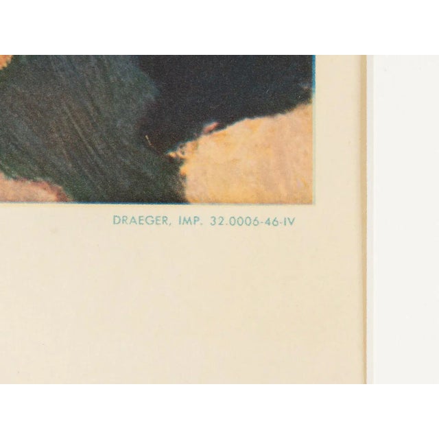 Beige Vintage Travel Poster, 1946 For Sale - Image 8 of 13