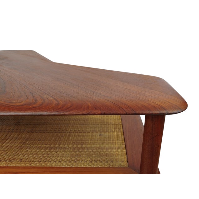 Mid-Century Danish Teak Model Minerva Coffee Table by Hvidt and Orla for France & Son, 1960s For Sale - Image 12 of 15