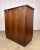 Wood Mid Century Modern Walnut Rolling Bar Cabinet With Glasses by Lane For Sale - Image 7 of 12