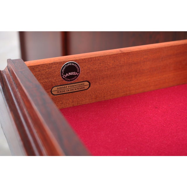 Danish OS29 Sideboard in Rosewood by Arne Vodder for Sibast, 1950 For Sale - Image 11 of 16