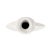 Matte White Towel Vase - Small For Sale In Chicago - Image 6 of 9
