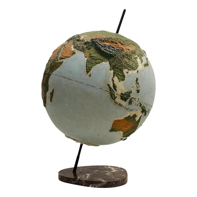 Globe by Jacques Adnet, 1950s | Chairish
