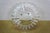 Vintage Orrefors Cut Crystal Jan Johansson Fleur Pattern Glass Candy Nut Bowl 9" For Sale - Image 11 of 11