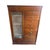Cabinet with Chest of Drawers and Display Cabinet in Walnut, Early 1900s For Sale - Image 16 of 16