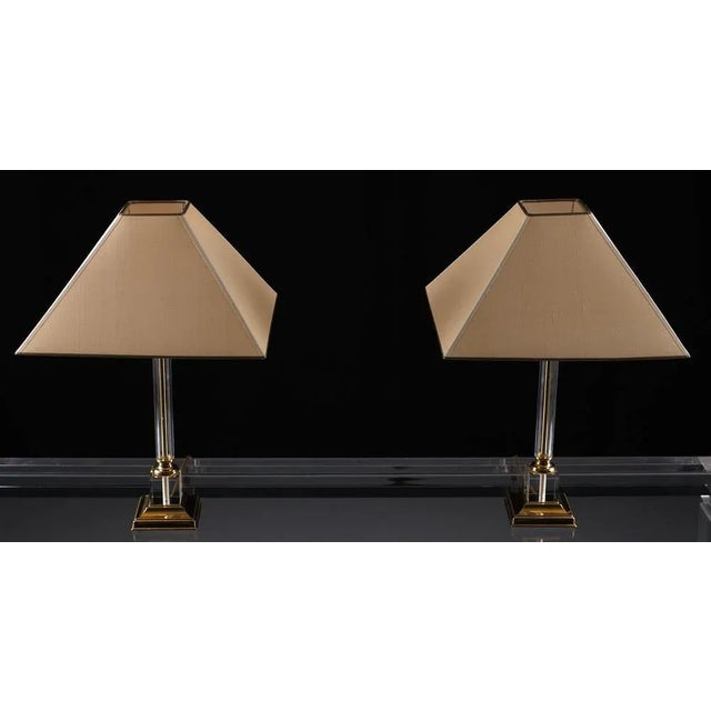 Hollywood Regency Table Lamps from Kullmann, Germany, 1970s, Set of 2 For Sale - Image 6 of 10